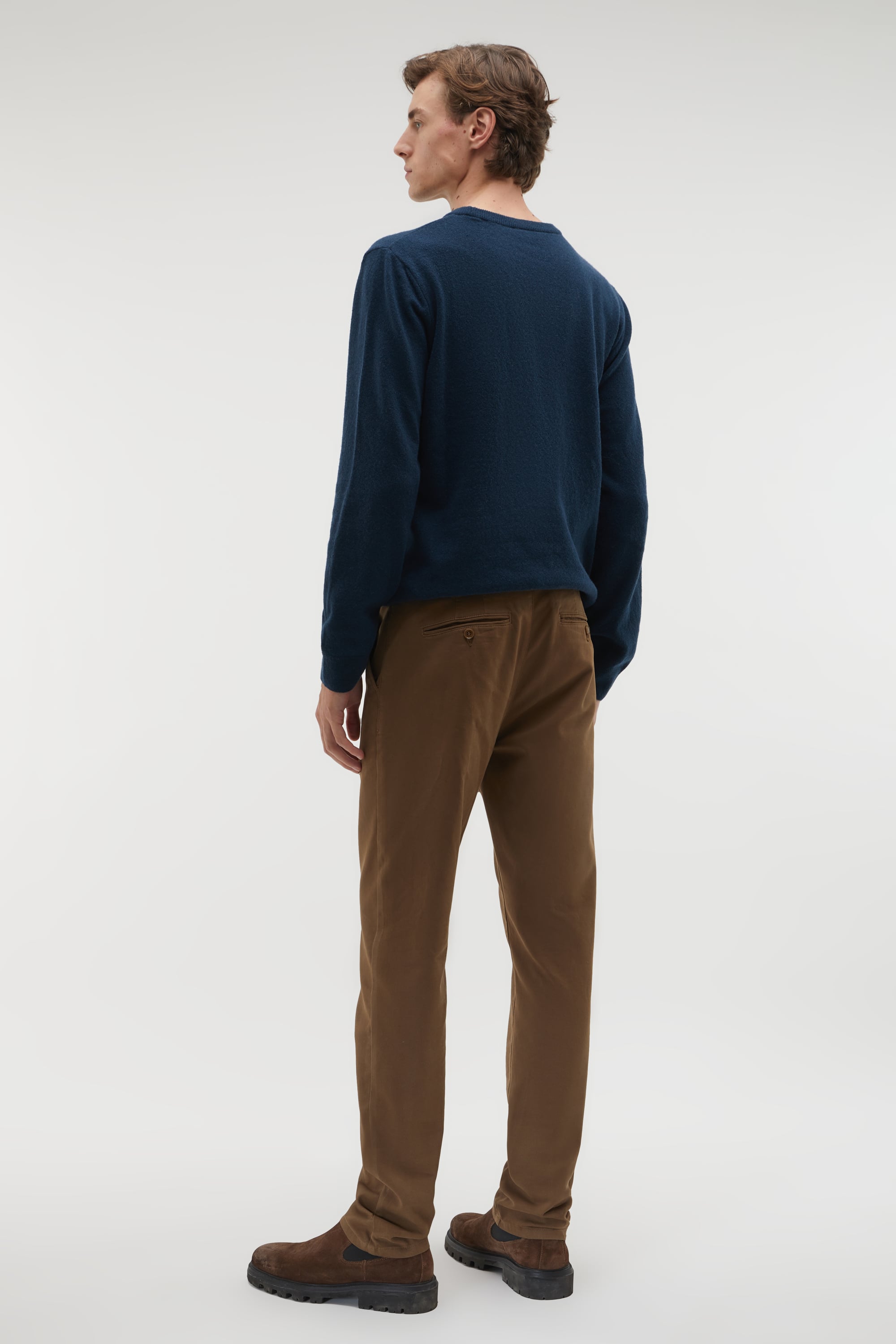 BİSİKLET YAKA TRİKO KAZAK