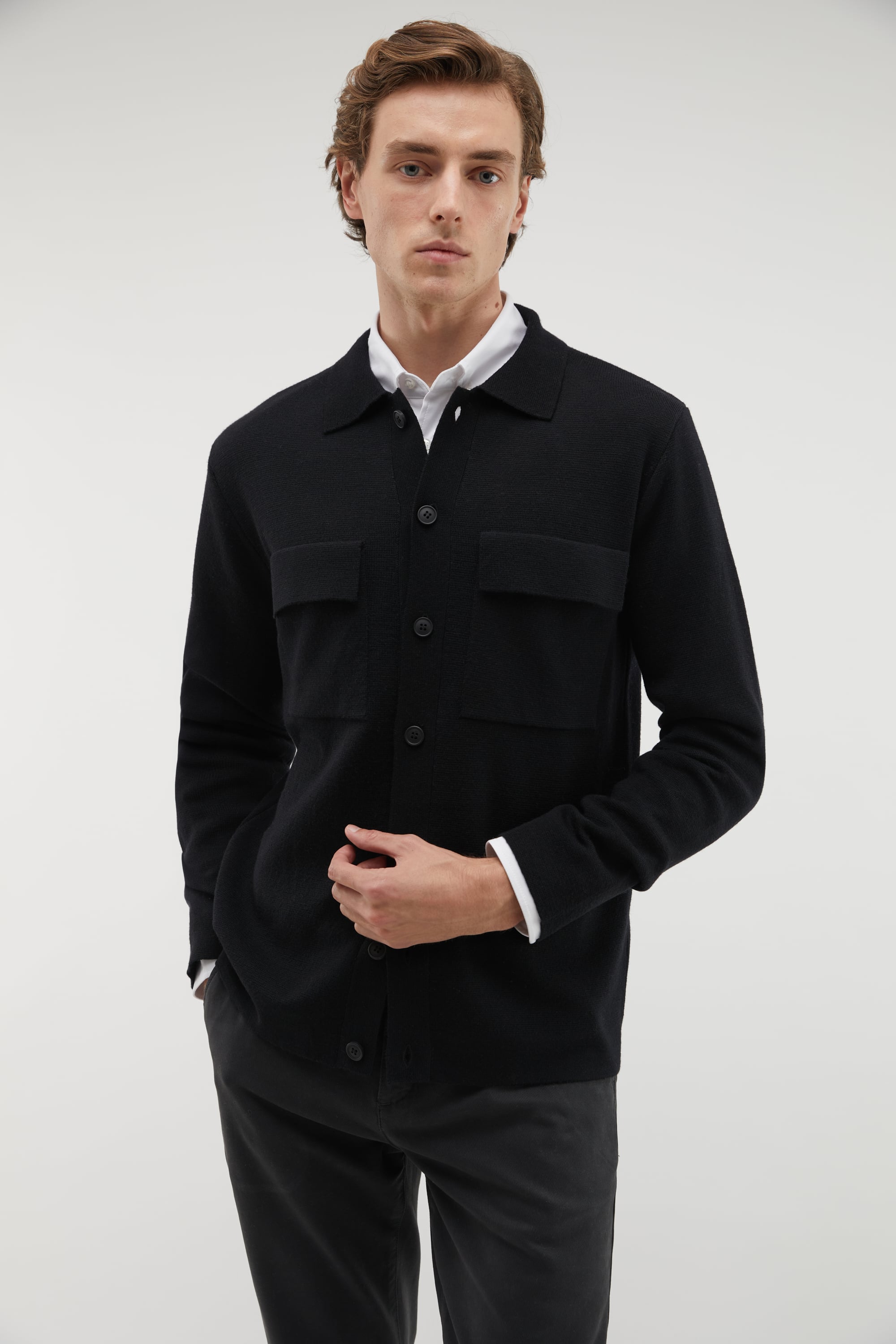 POLO YAKA YÜN HIRKA