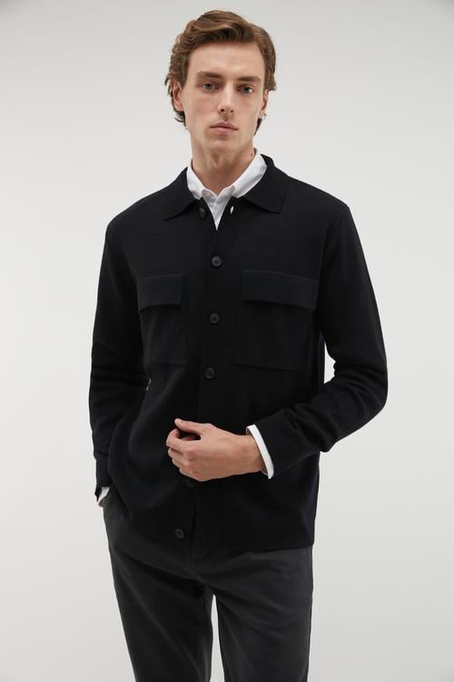 POLO YAKA YÜN HIRKA