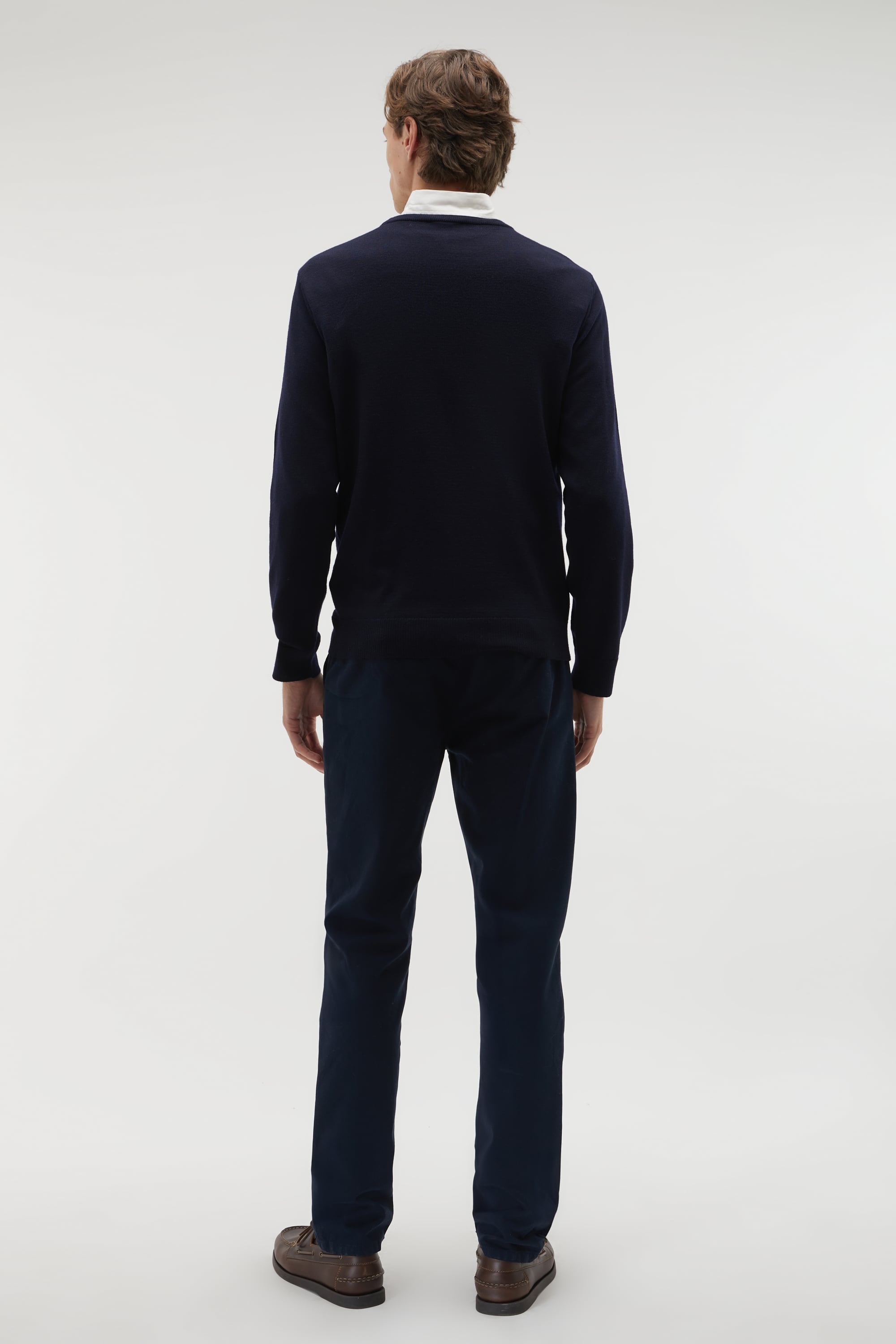 BİSİKLET YAKA YÜN KAZAK