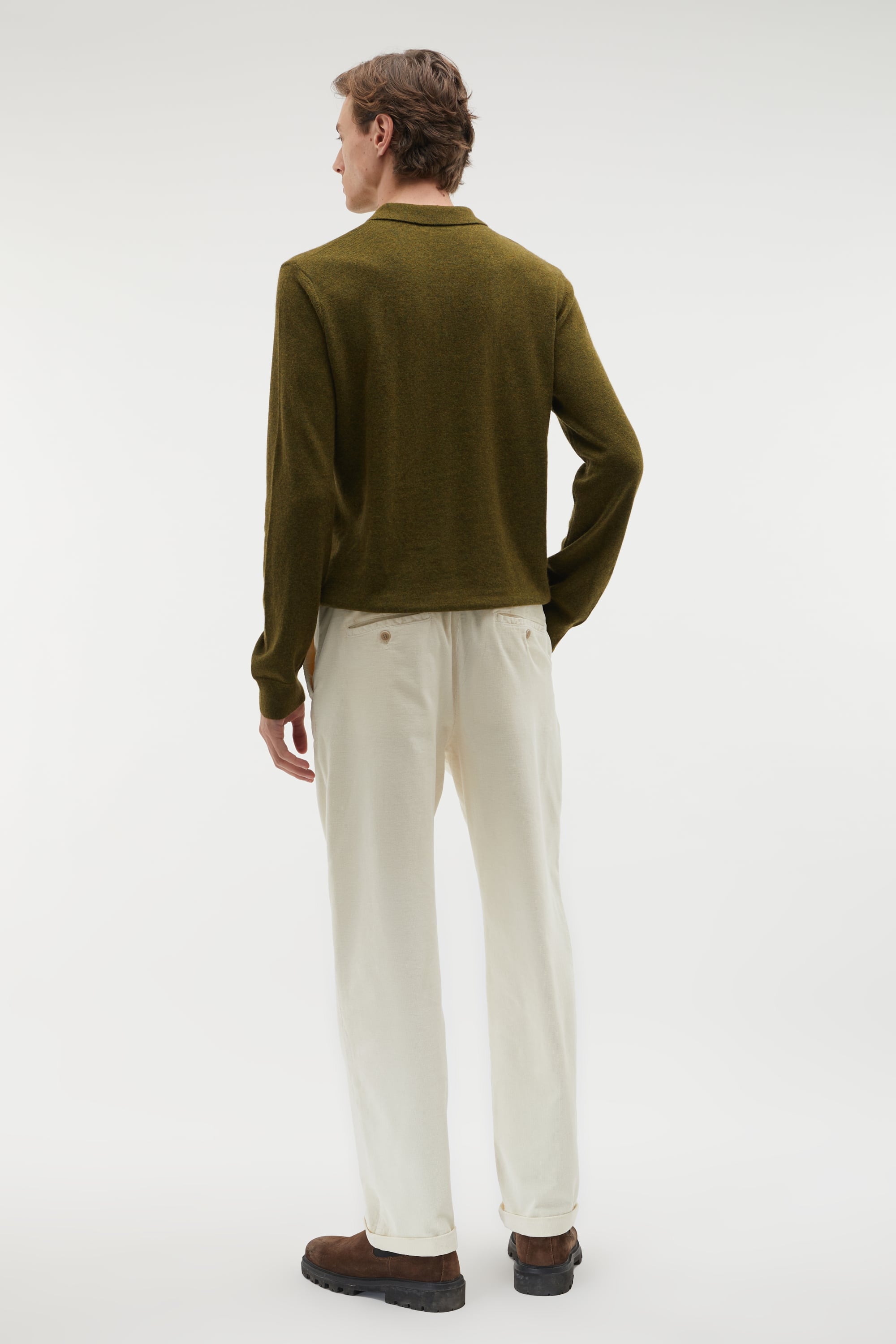 YÜN KARIŞIMLI POLO YAKA KAZAK