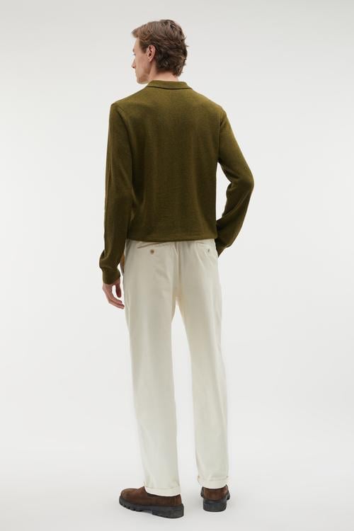 YÜN KARIŞIMLI POLO YAKA KAZAK