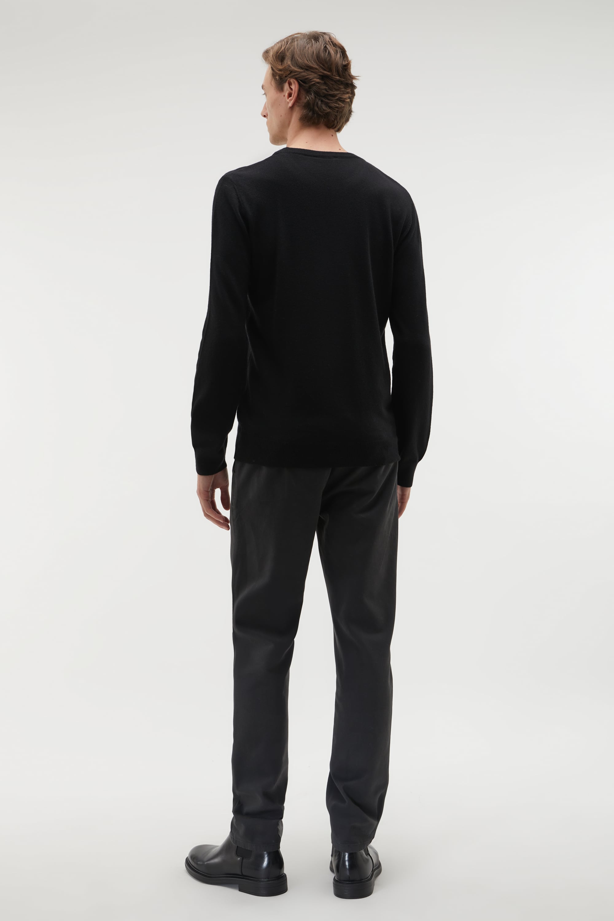 BİSİKLET YAKA REGULAR FIT KAZAK