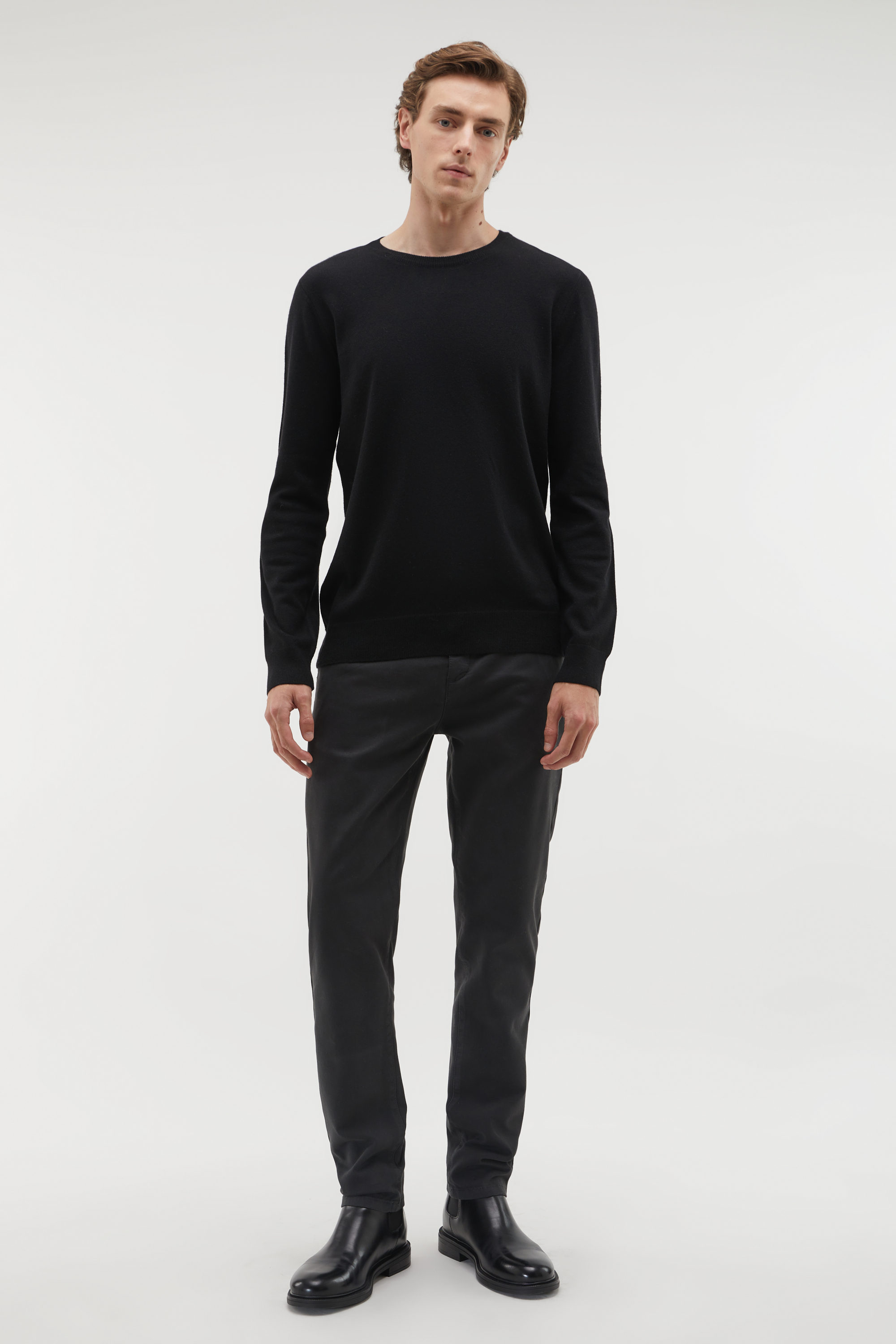 BİSİKLET YAKA REGULAR FIT KAZAK