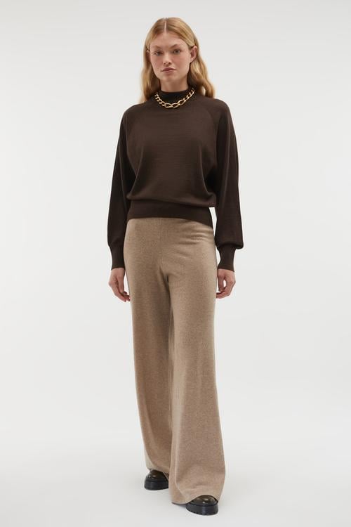 WIDE LEG BELİ LASTİKLİ EŞOFMAN ALTI