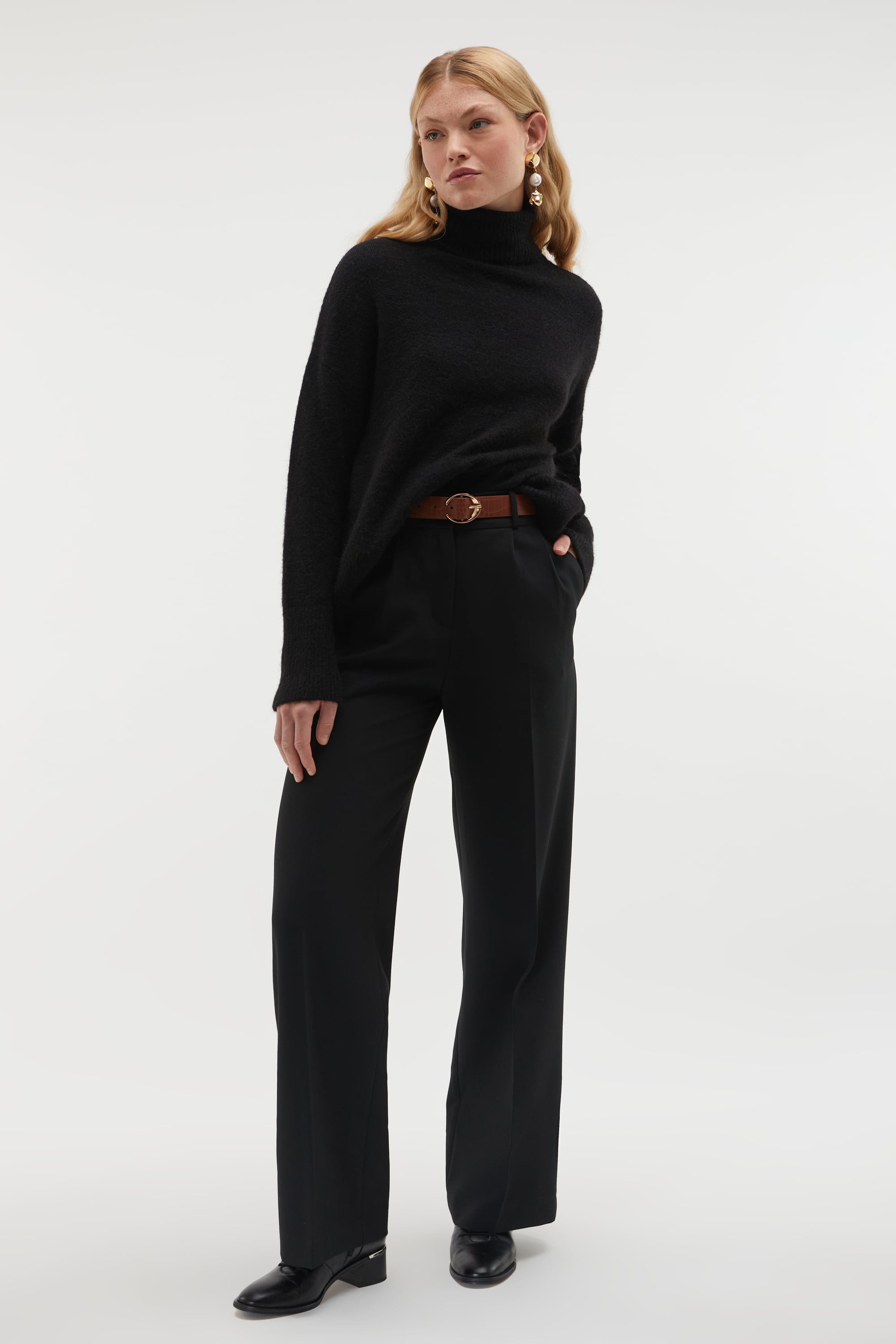 WIDE LEG YÜKSEK BEL PANTOLON