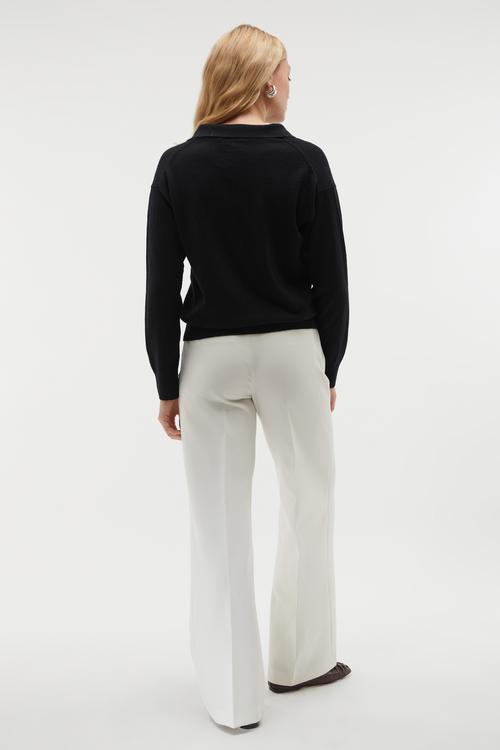  POLO YAKA YÜN KAZAK