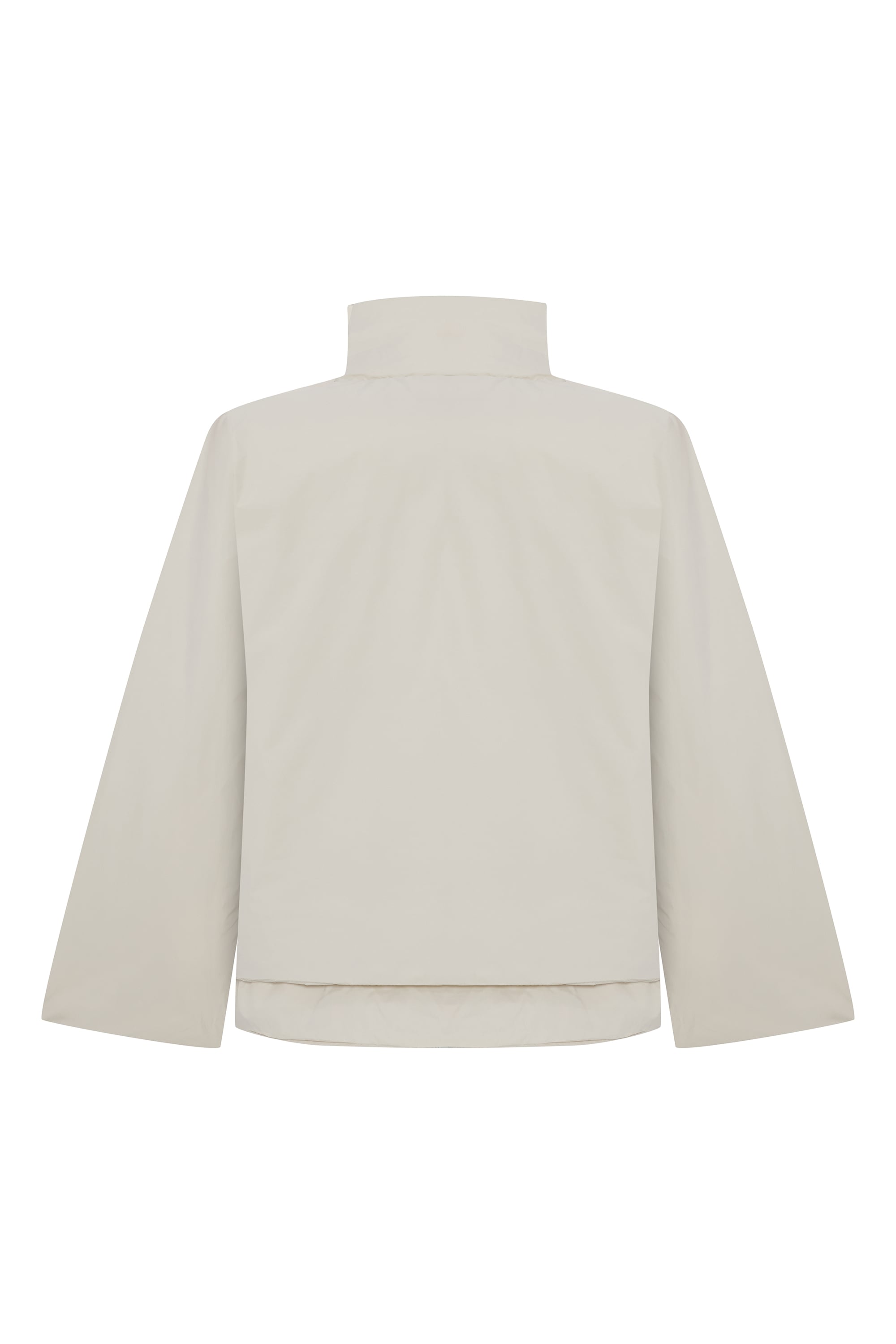 DİK YAKA SU GEÇİRMEZ KISA MONT