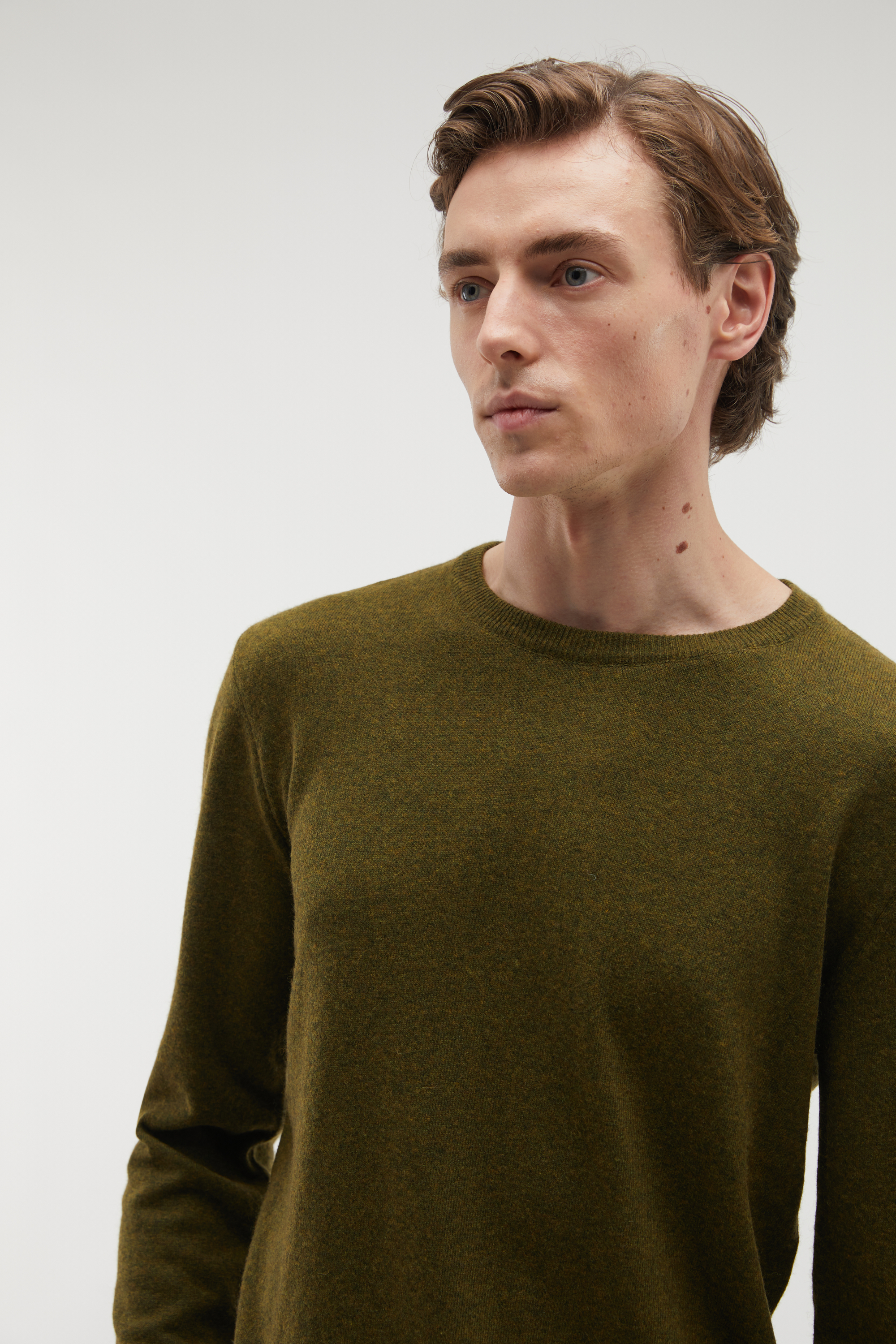 BİSİKLET YAKA REGULAR FIT KAZAK