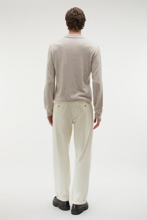 YÜN KARIŞIMLI POLO YAKA KAZAK