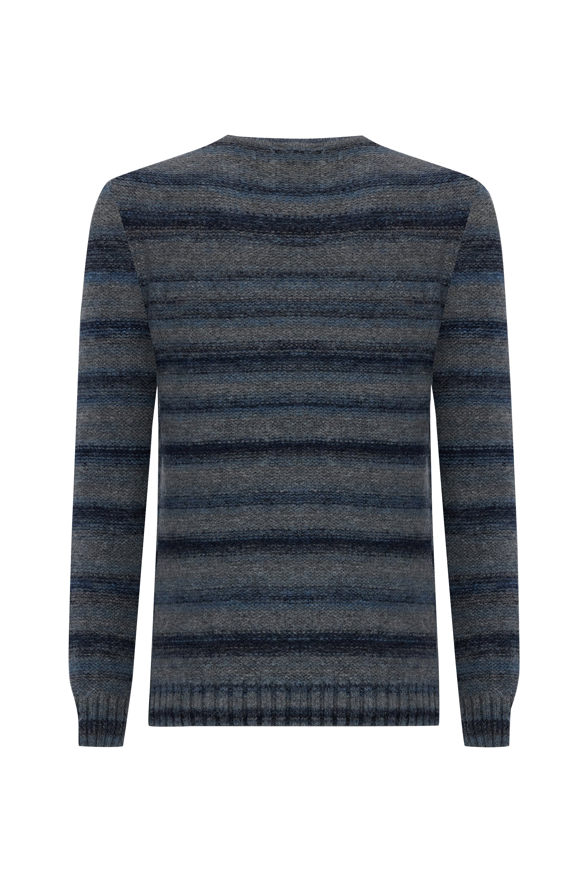 ÖRGÜ DETAYLI BİSİKLET YAKA KAZAK