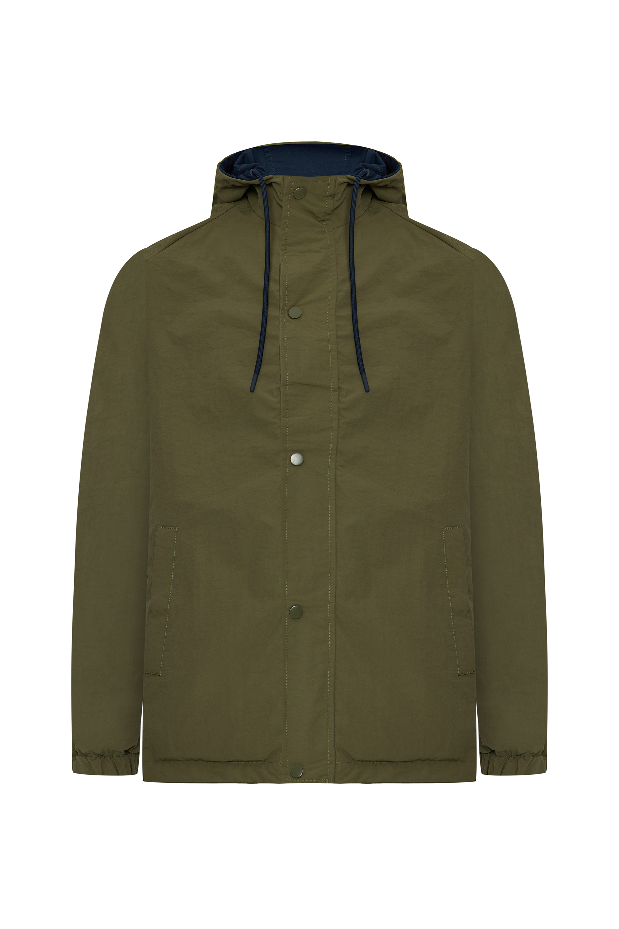 ÇİFT RENKLİ KAPÜŞONLU YAĞMURLUK