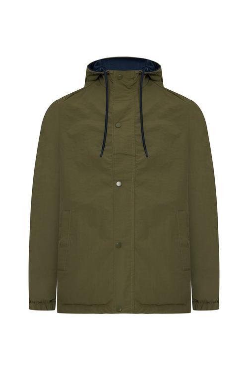  ÇİFT RENKLİ KAPÜŞONLU YAĞMURLUK