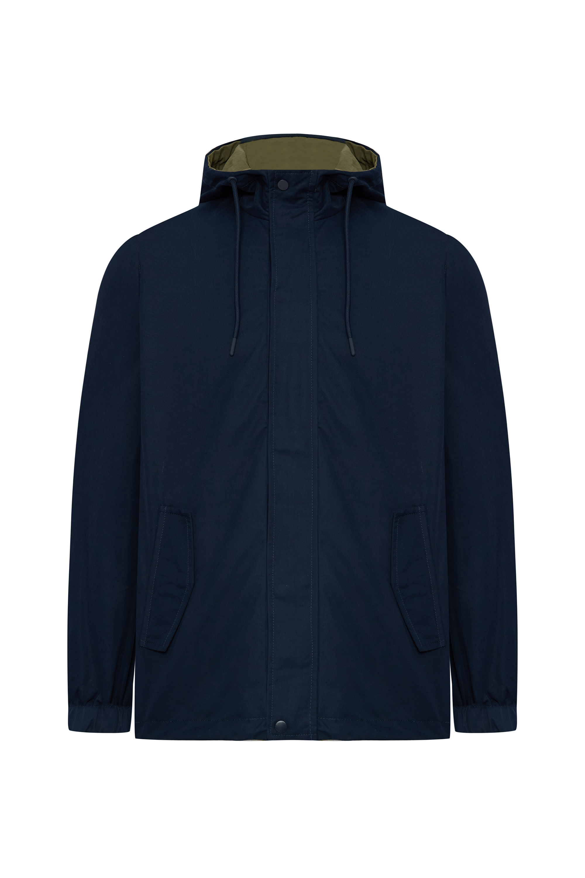 ÇİFT RENKLİ KAPÜŞONLU YAĞMURLUK