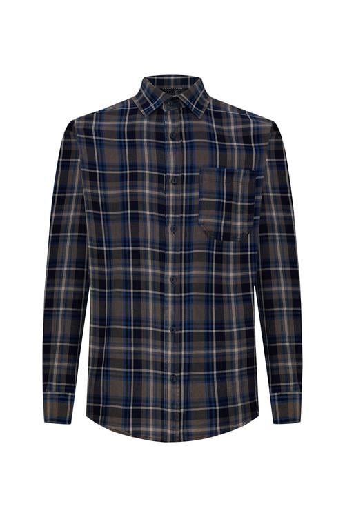  EKOSELİ REGULAR FIT UZUN KOLLU GÖMLEK