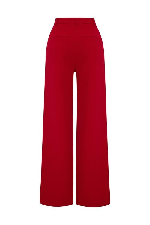 WIDE LEG PİLELİ PANTOLON