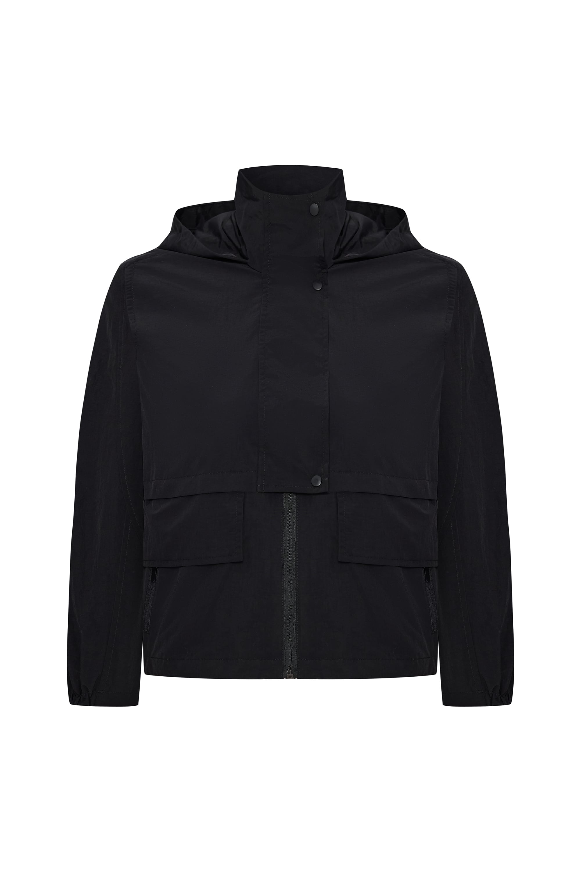 KAPÜŞONLU KISA YAĞMURLUK