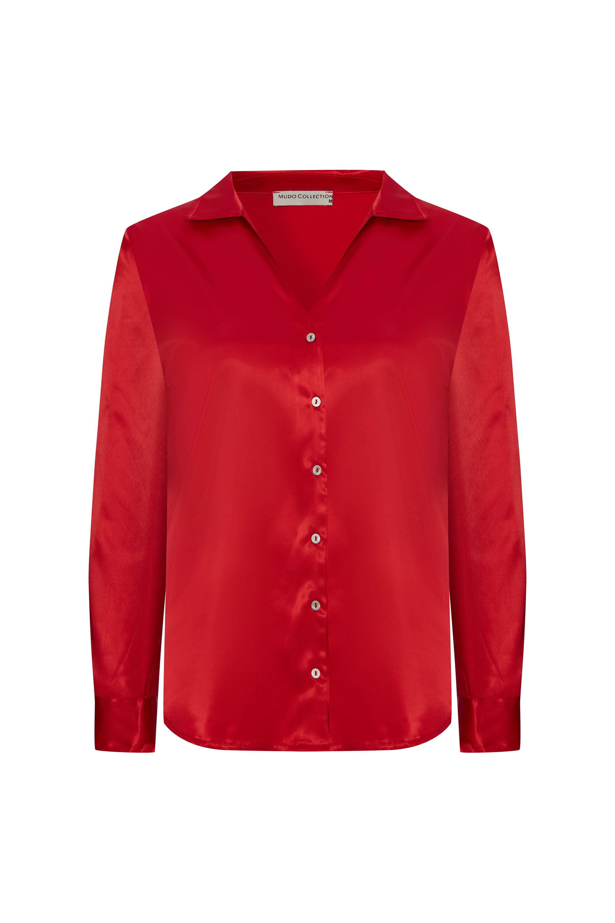 SATEN GÖRÜNÜMLÜ SMART GÖMLEK