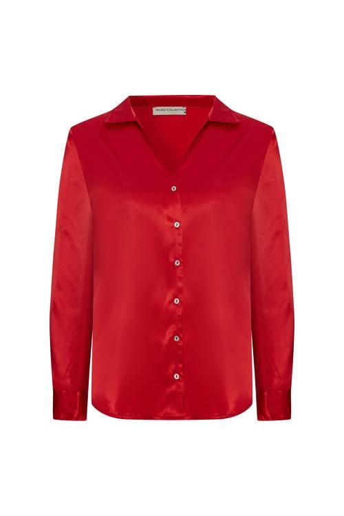  SATEN GÖRÜNÜMLÜ SMART GÖMLEK