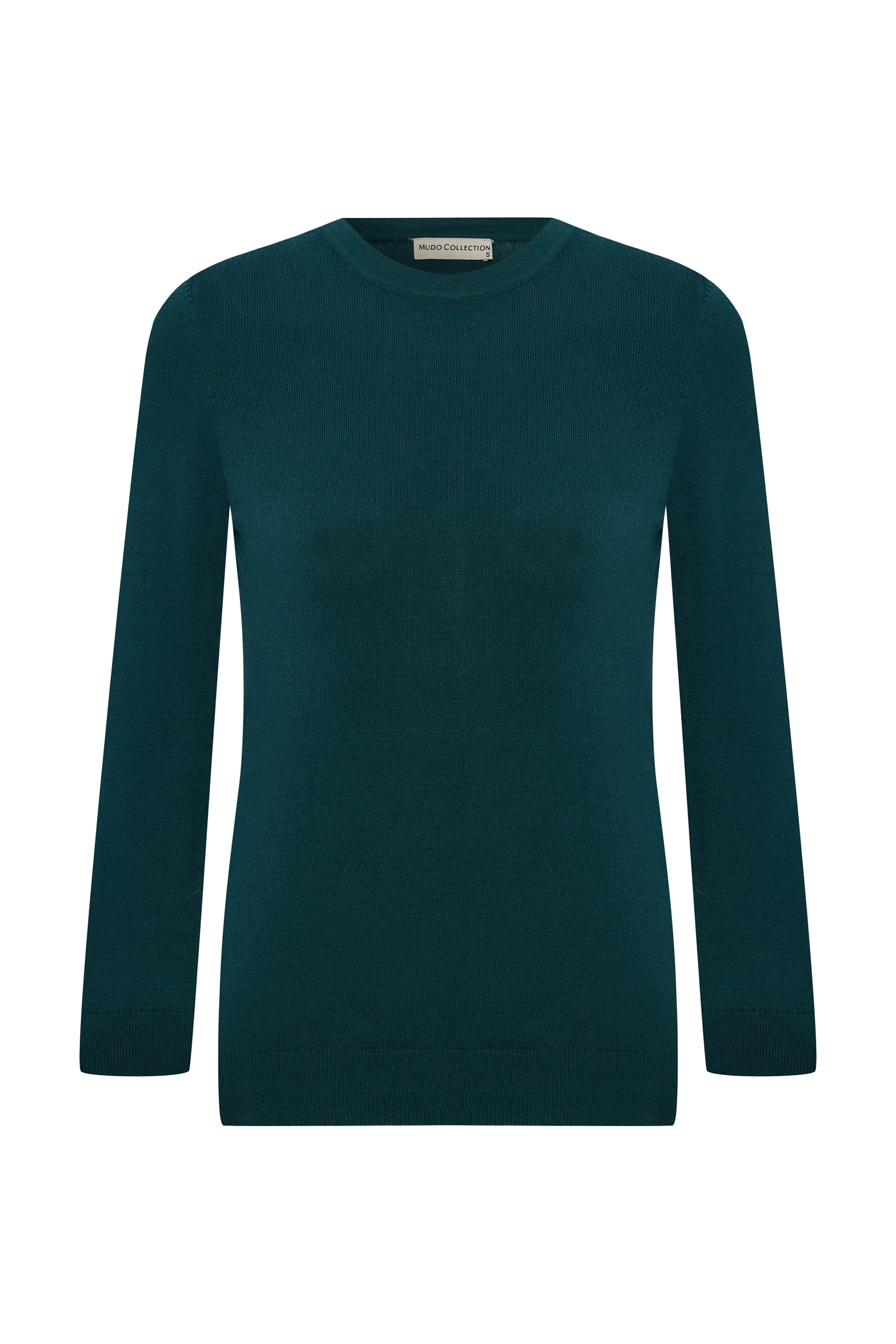 BİSİKLET YAKA TRİKO KAZAK