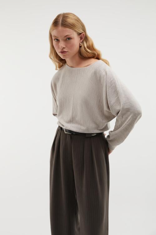 LOOSE FIT YÜN KAZAK