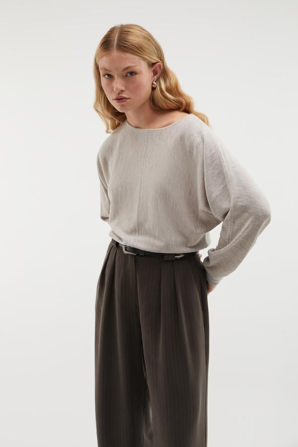 LOOSE FIT YÜN KAZAK