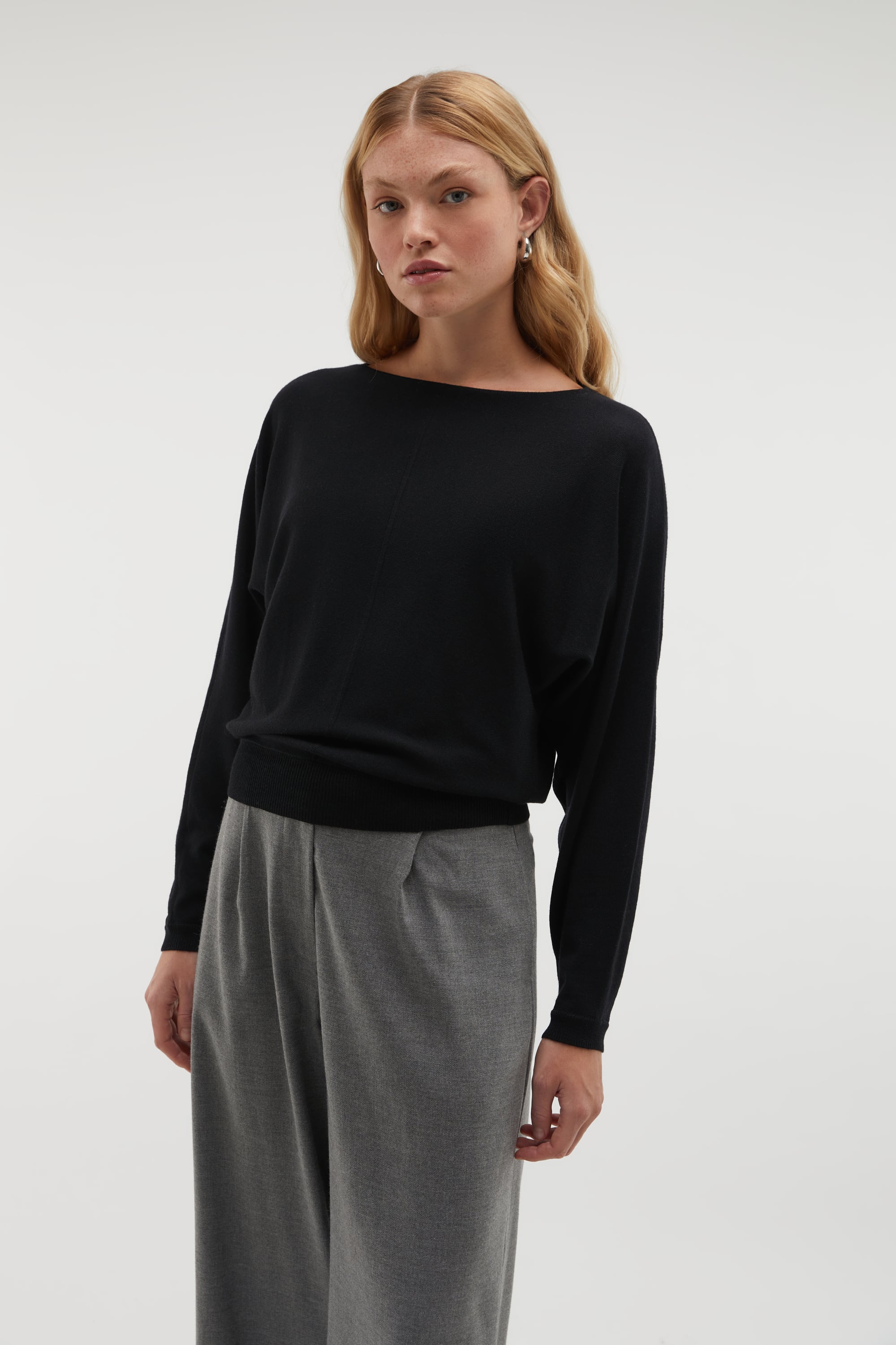 LOOSE FIT YÜN KAZAK