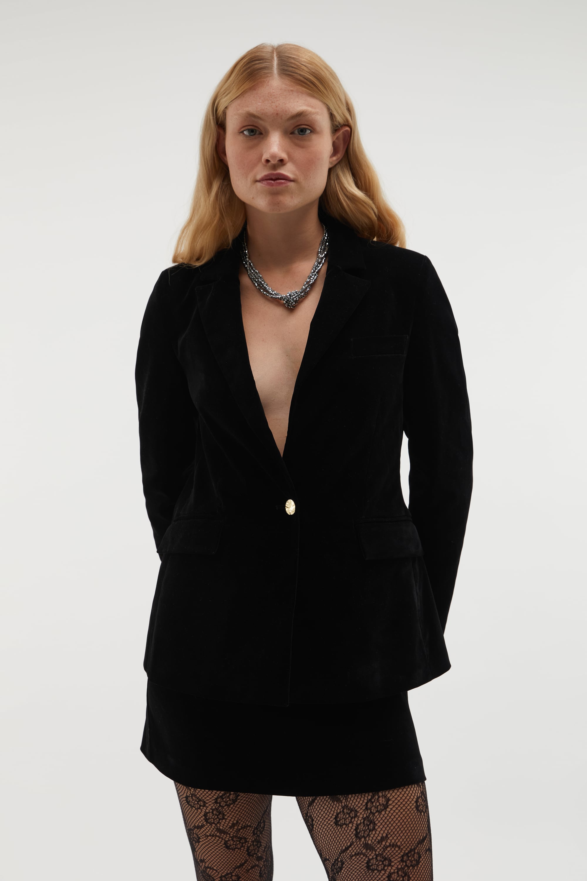 KADİFE GÖRÜNÜMLÜ MİNİ ETEK