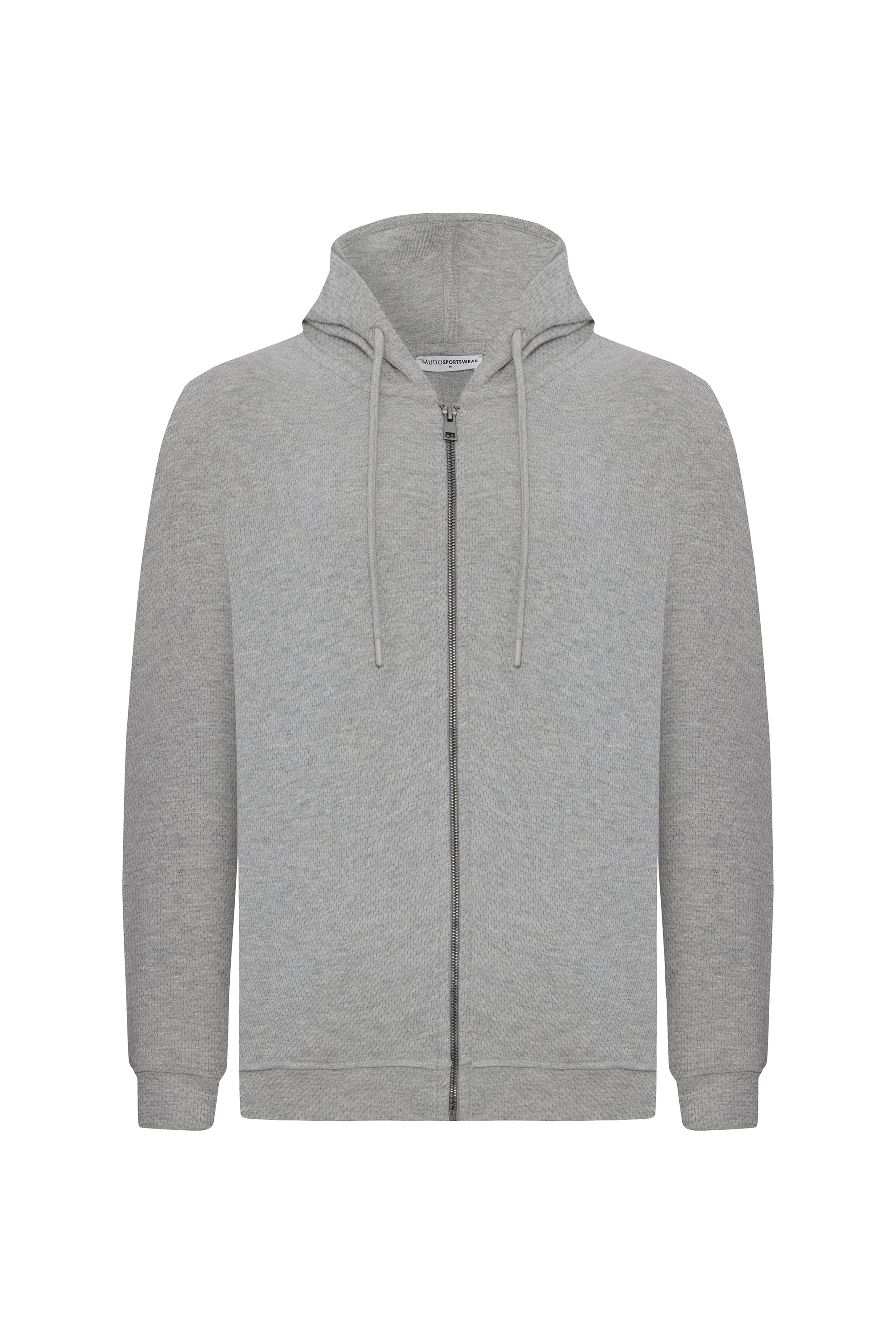 KAPÜŞONLU FERMUARLI SWEATSHIRT