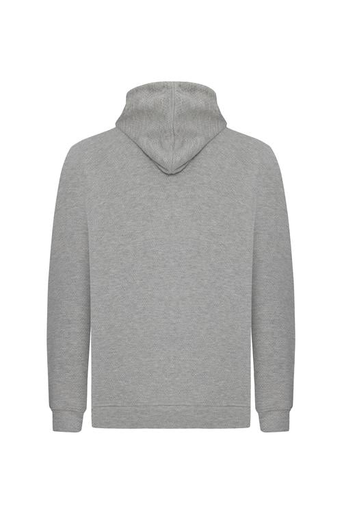  KAPÜŞONLU FERMUARLI SWEATSHIRT