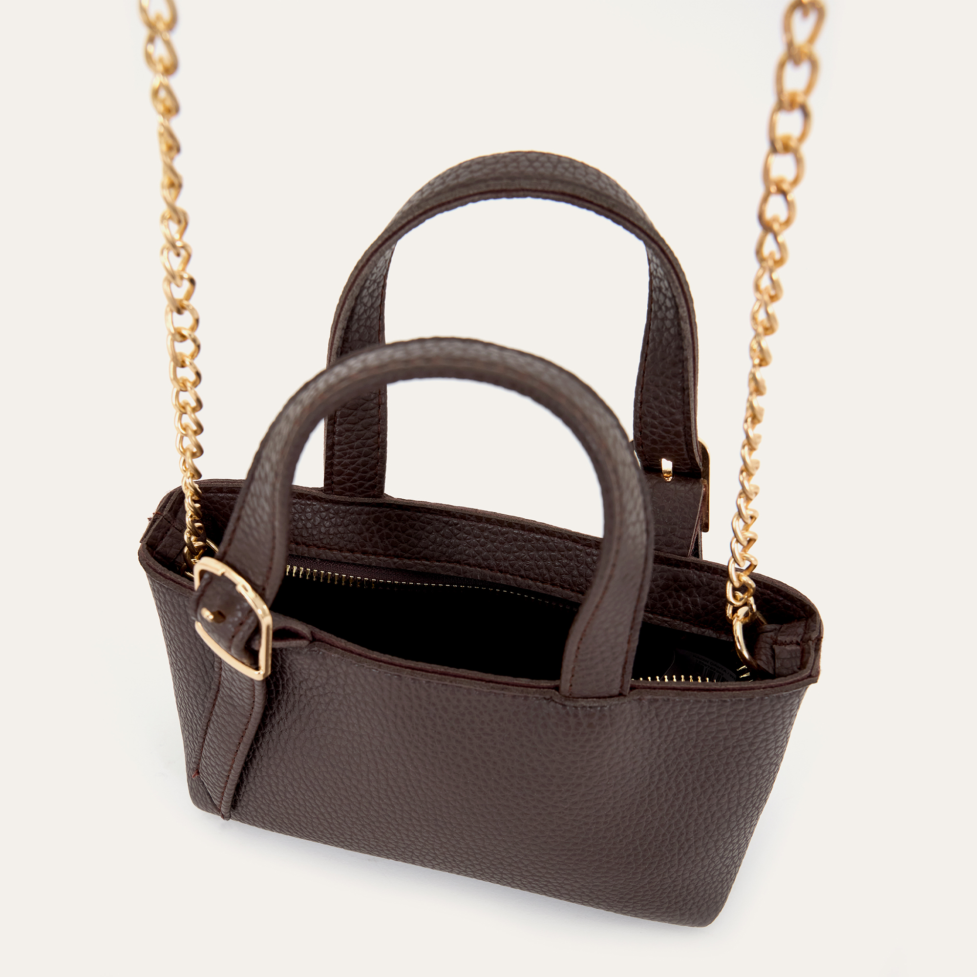 ZİNCİR ASKILI MİNİ OMUZ ÇANTASI