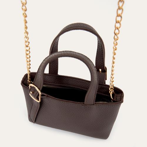  ZİNCİR ASKILI MİNİ OMUZ ÇANTASI