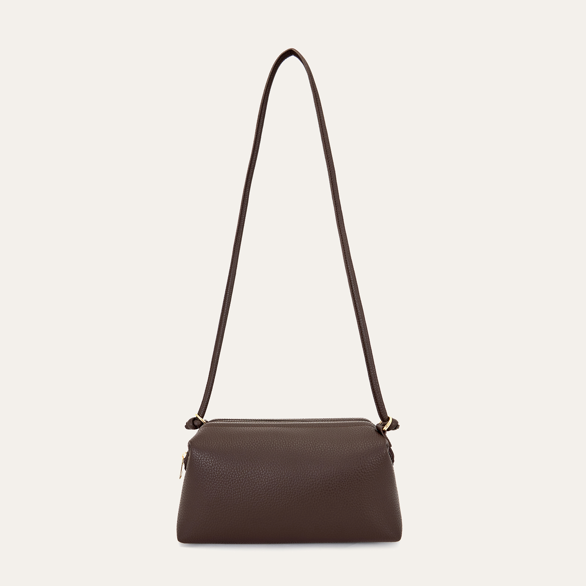 DERİ GÖRÜNÜMLÜ OMUZ ÇANTASI