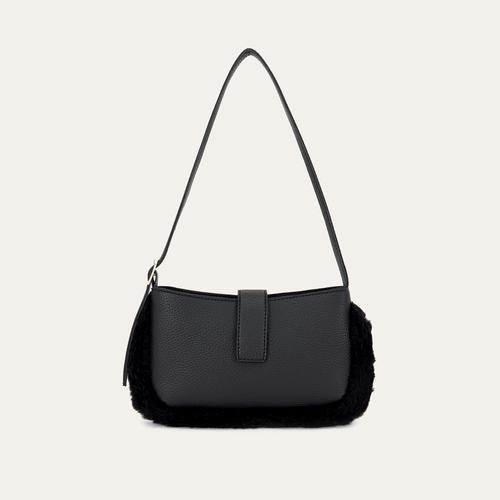  KÜRK DETAYLI OMUZ ÇANTASI