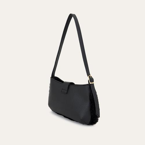  KÜRK DETAYLI OMUZ ÇANTASI