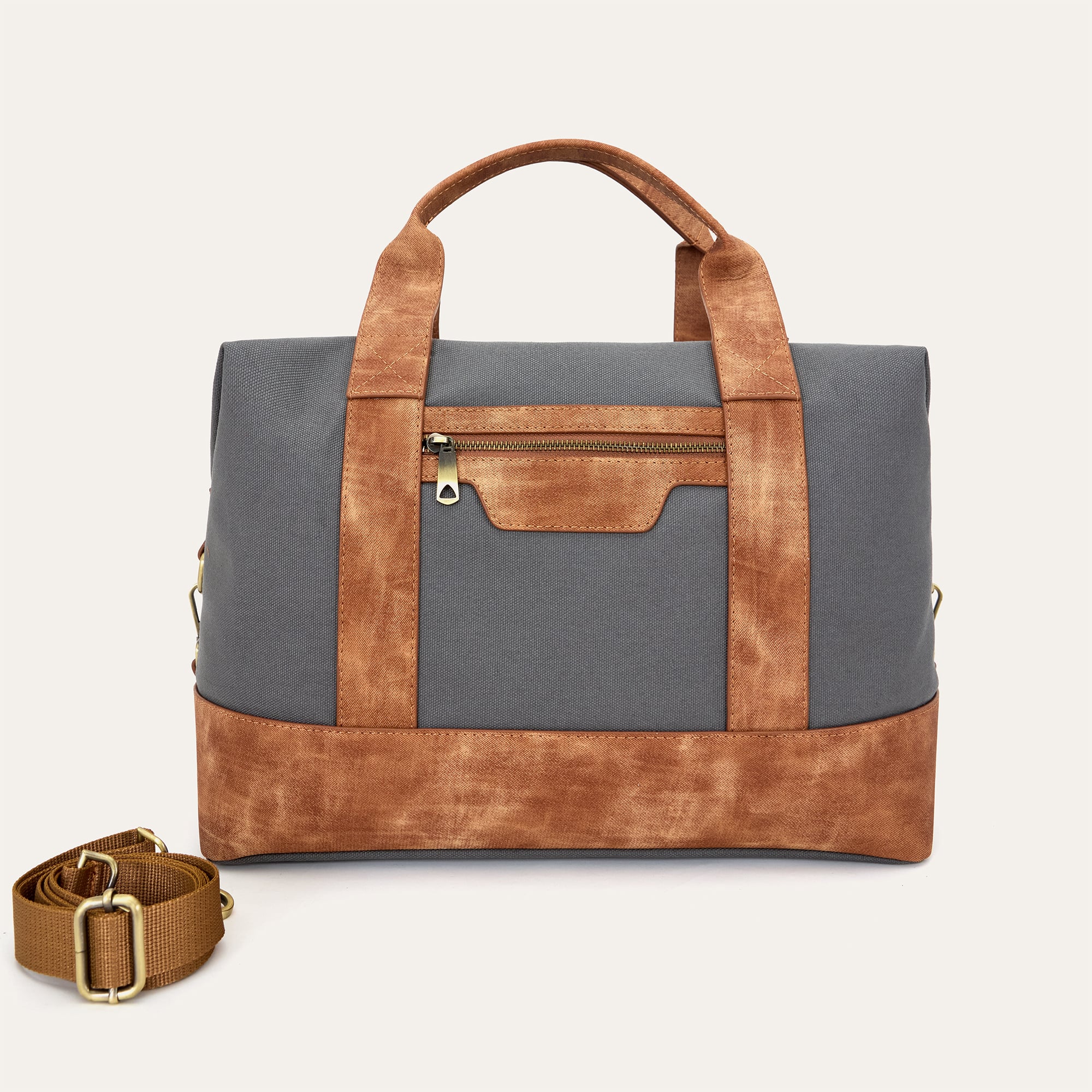 ÇİFT RENKLİ EL ÇANTASI