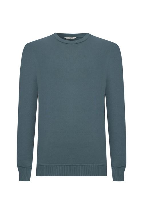 BİSİKLET YAKA SWEATSHIRT