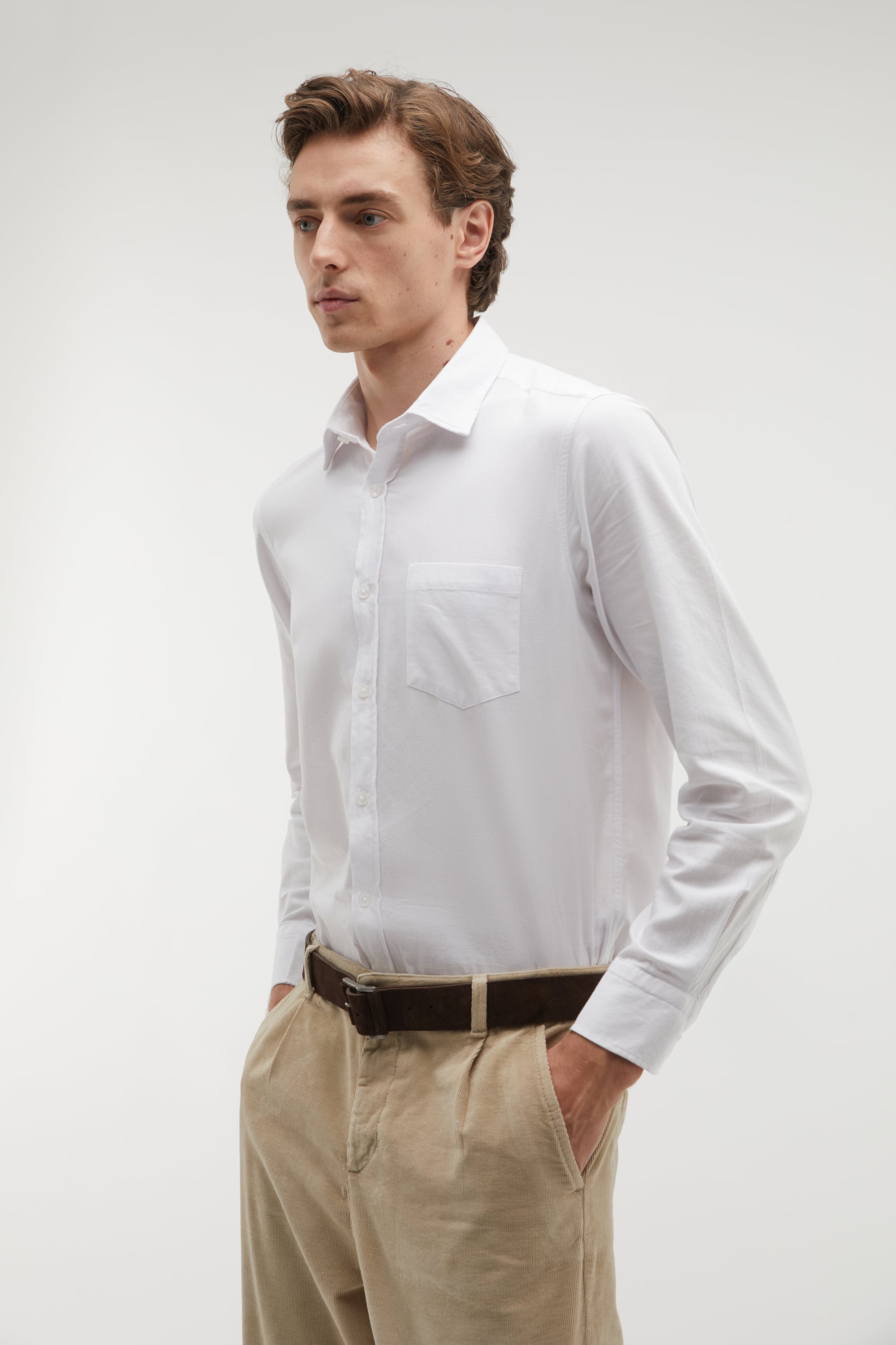 REGULAR FIT UZUN KOLLU GÖMLEK