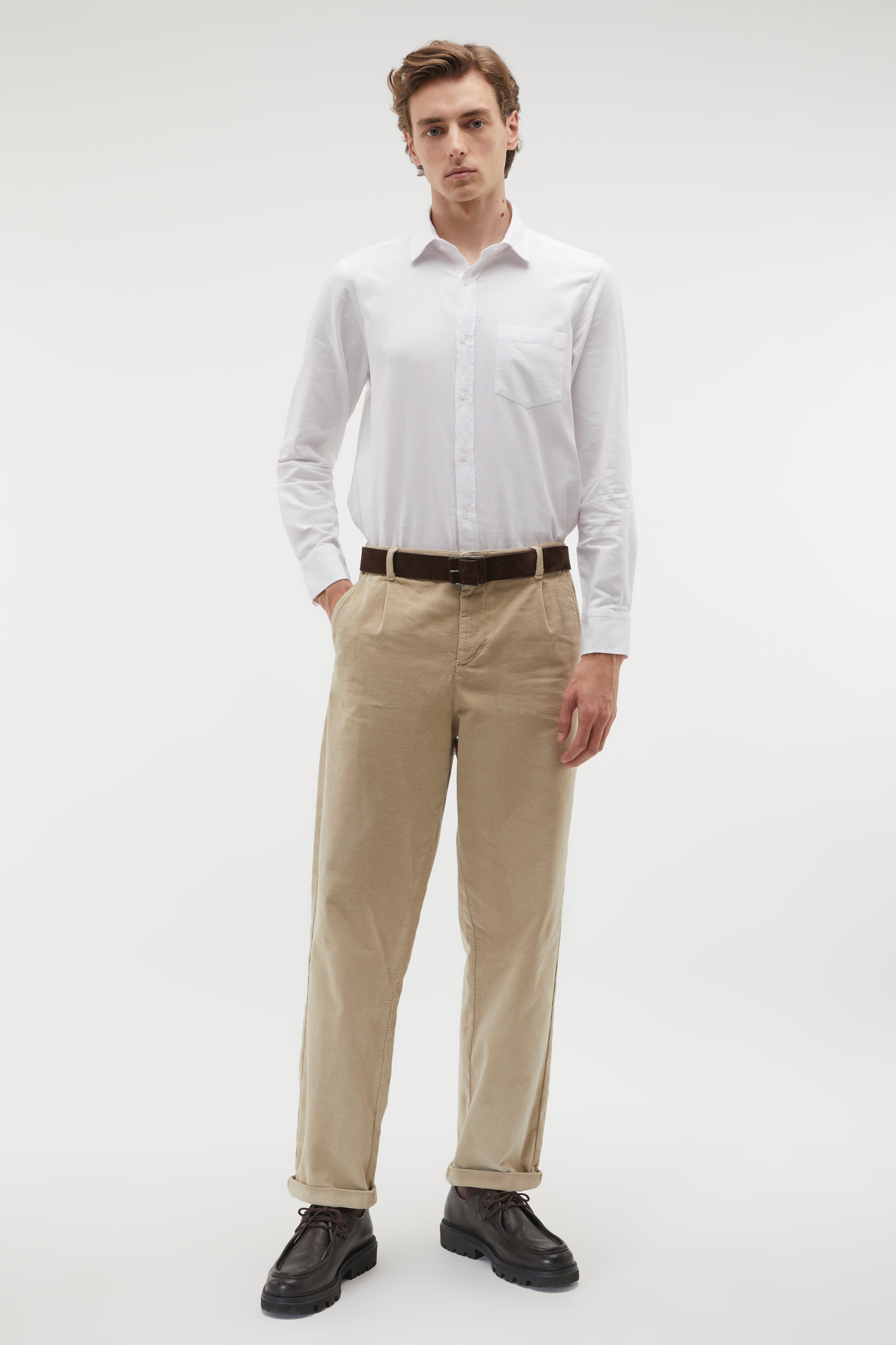 REGULAR FIT UZUN KOLLU GÖMLEK