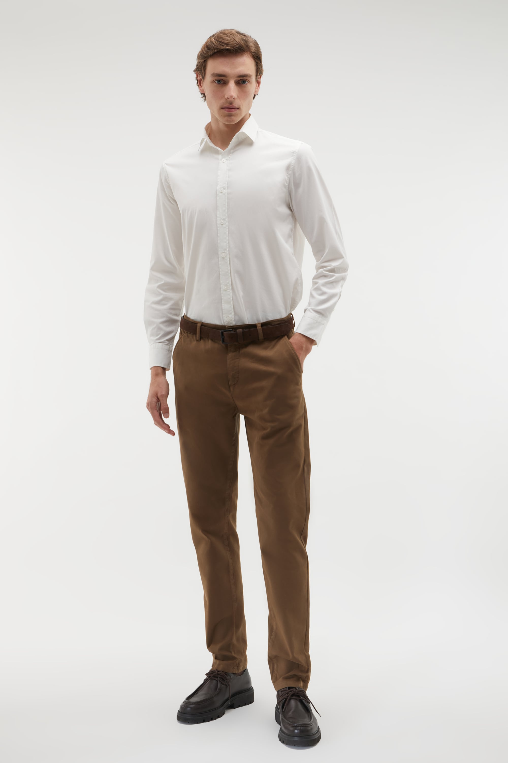 REGULAR FIT UZUN KOLLU GÖMLEK