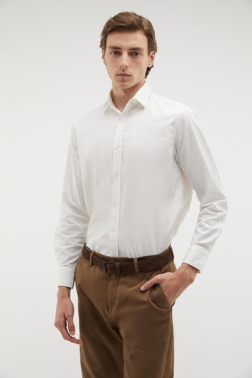 REGULAR FIT UZUN KOLLU GÖMLEK