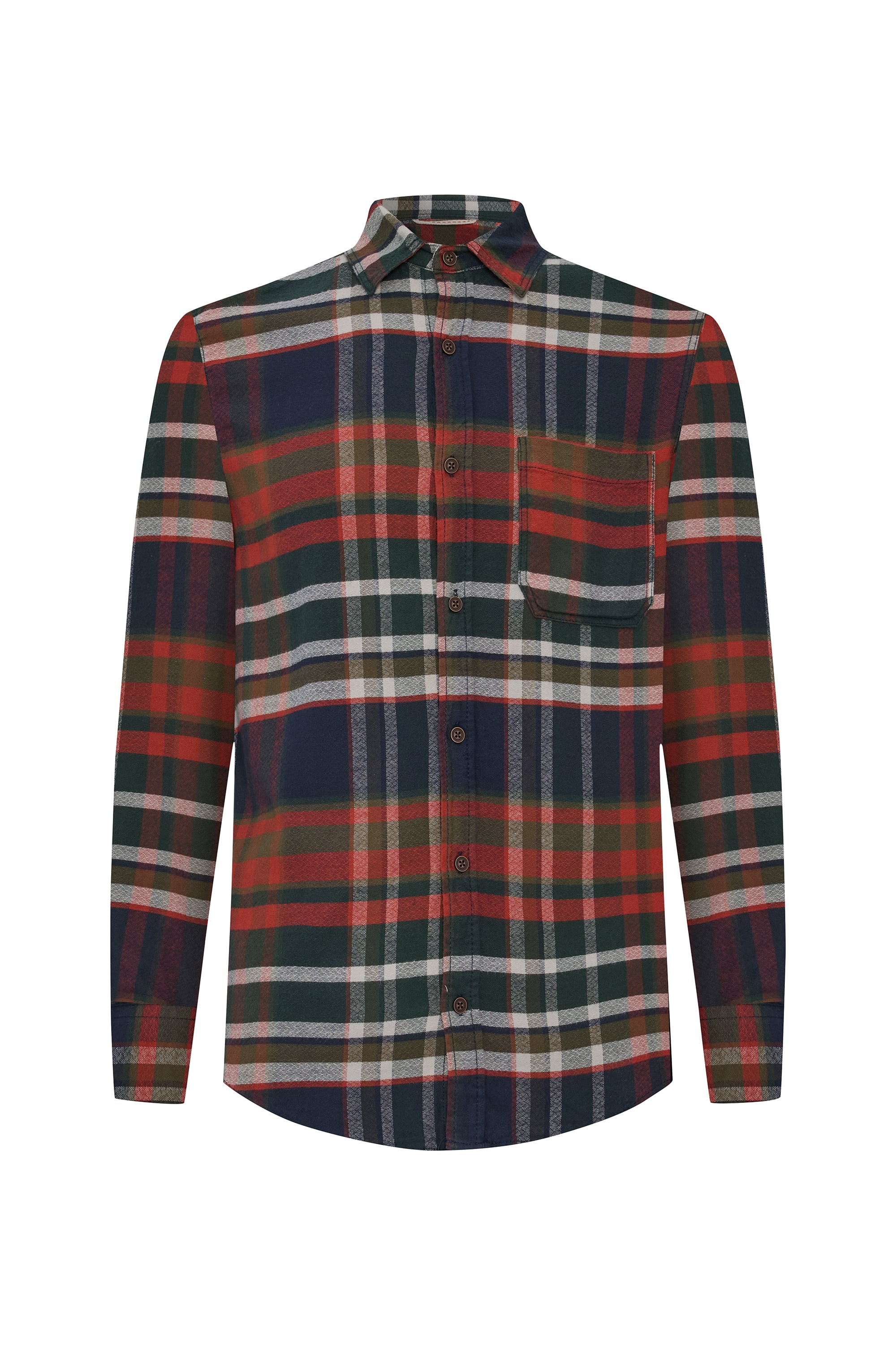 EKOSELİ CASUAL UZUN KOLLU GÖMLEK