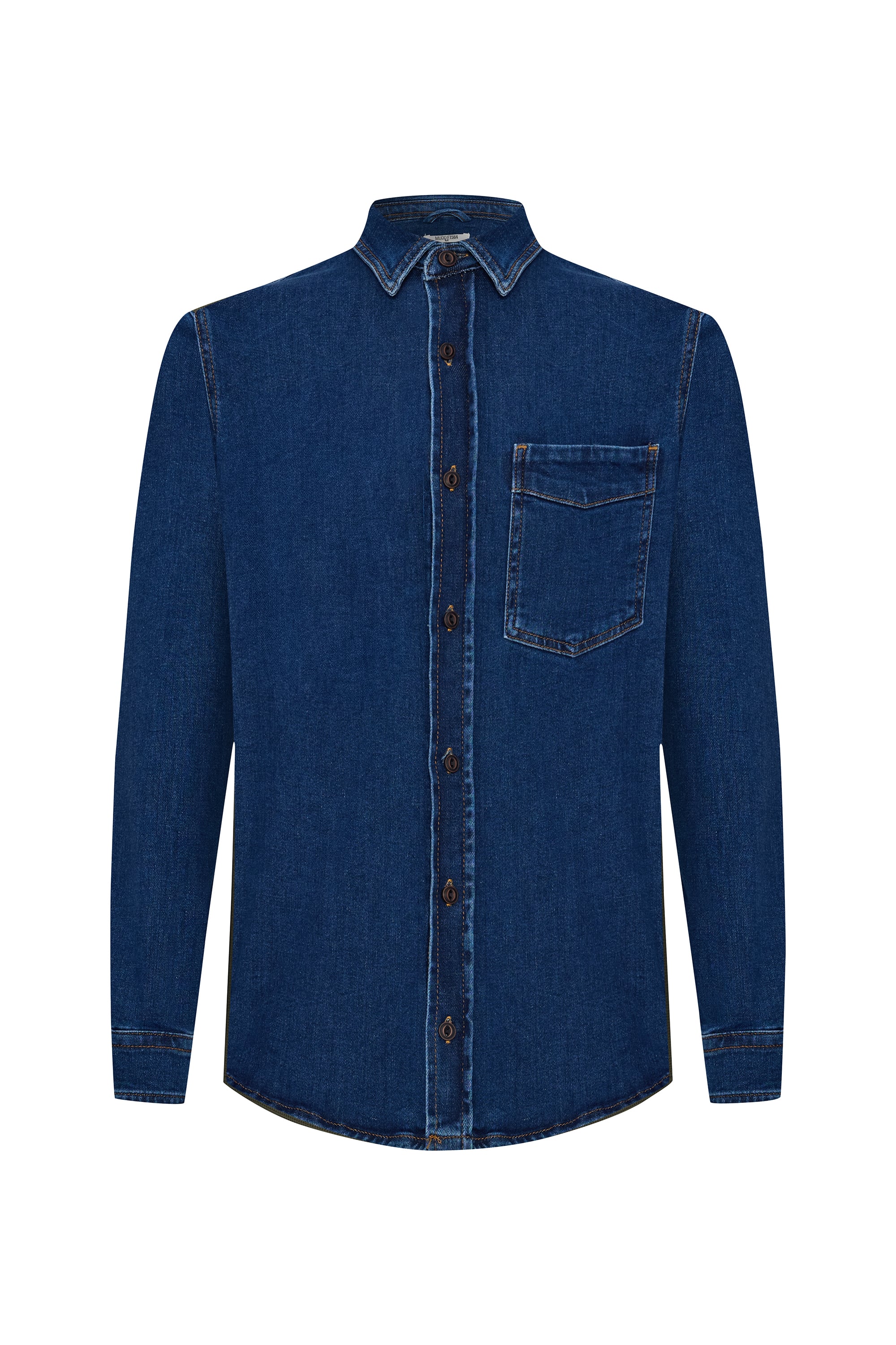 REGULAR FIT JEAN GÖMLEK