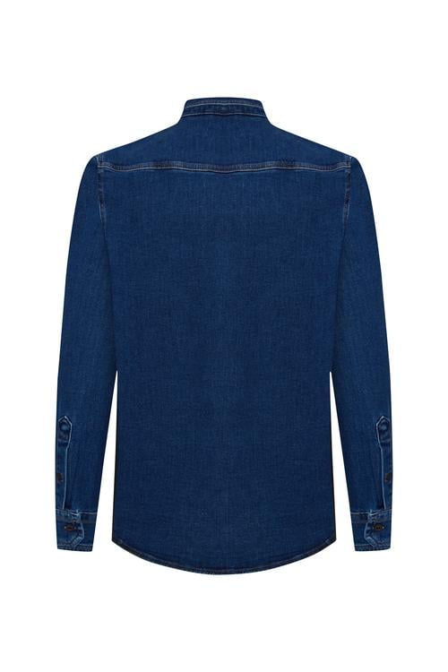  REGULAR FIT JEAN GÖMLEK