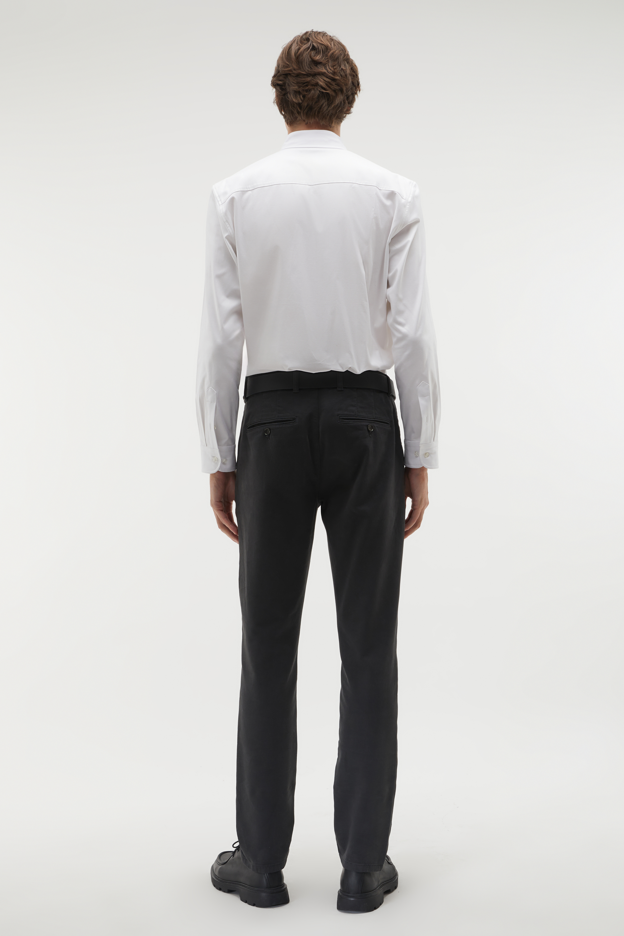 REGULAR FIT TEK CEPLİ UZUN KOLLU GÖMLEK