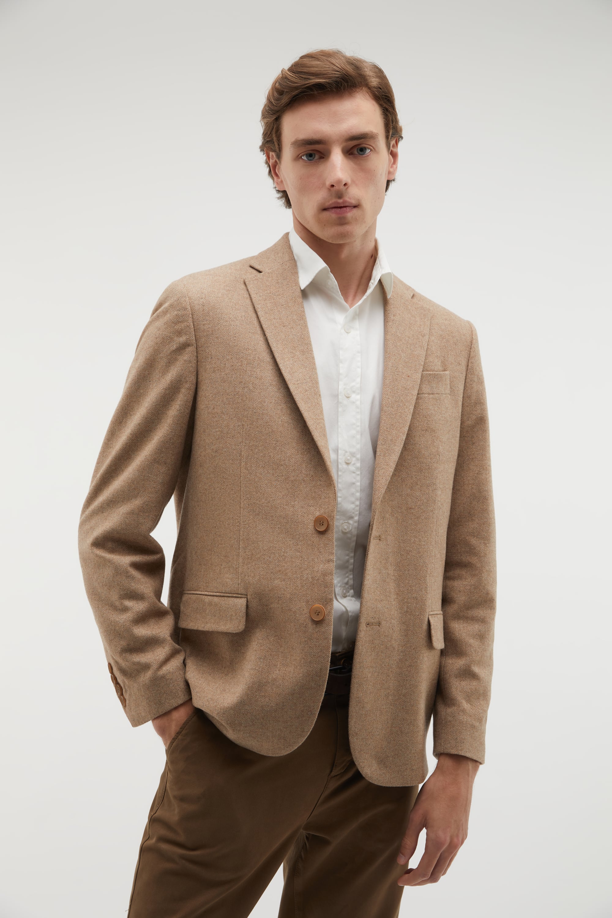 SLIM STRAIGHT FIT PANTOLON