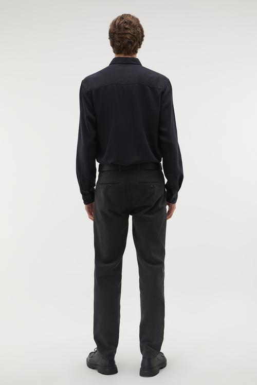  REGULAR FIT LİYOSEL UZUN KOLLU GÖMLEK