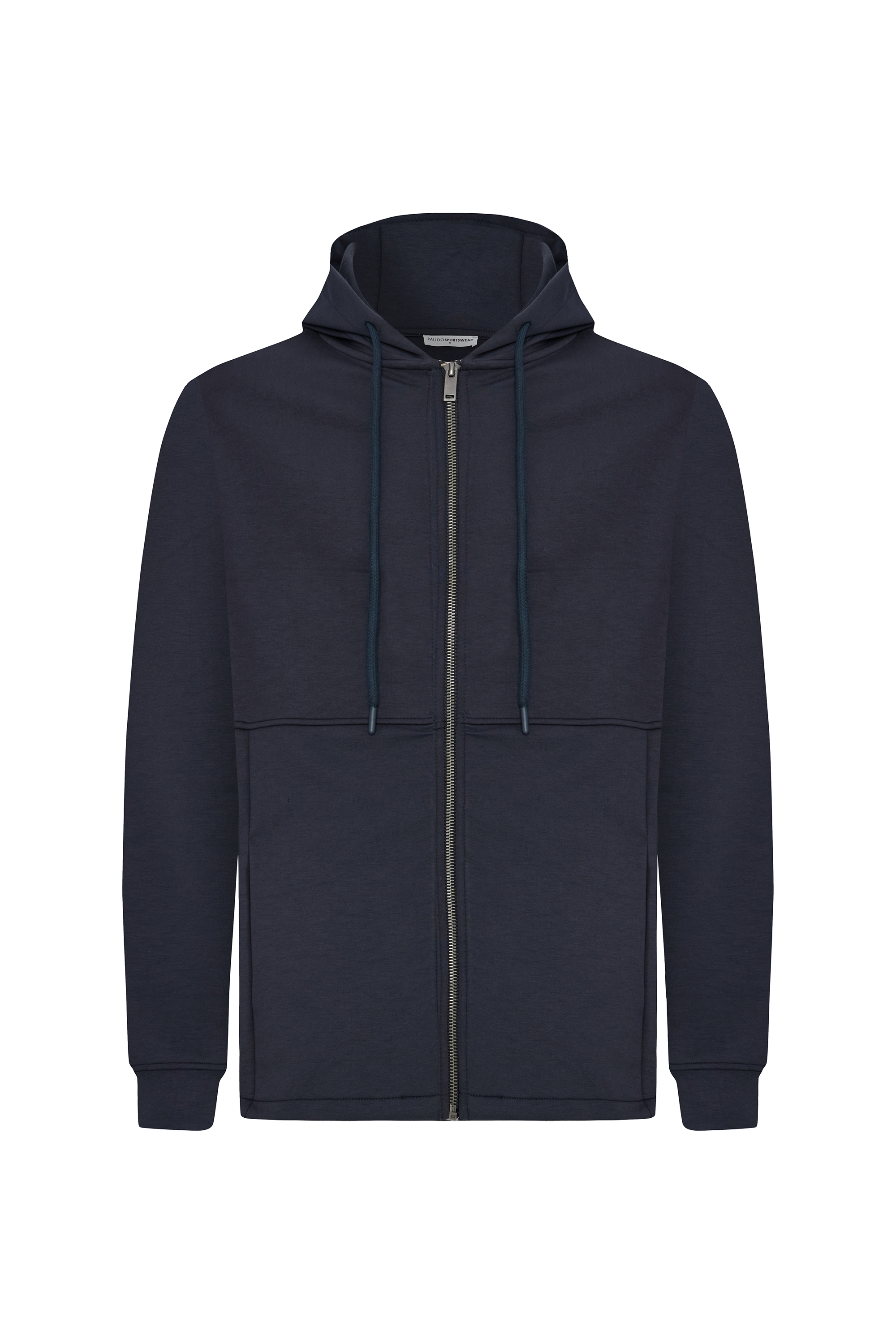 FERMUARLI KAPÜŞONLU MODAL SWEATSHIRT