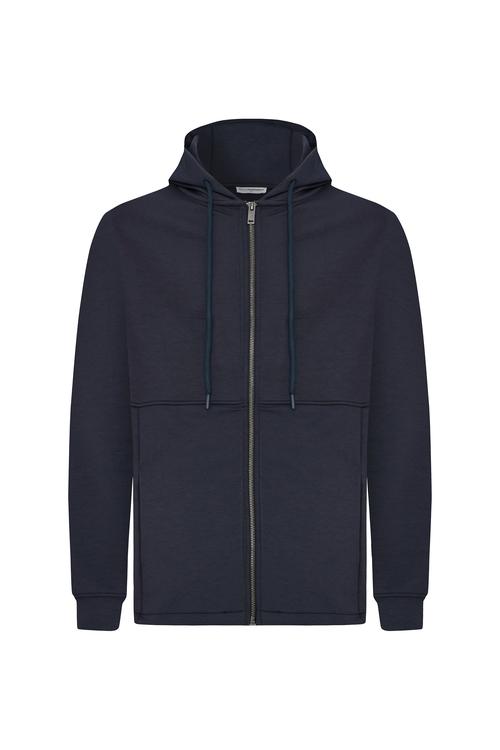  FERMUARLI KAPÜŞONLU MODAL SWEATSHIRT