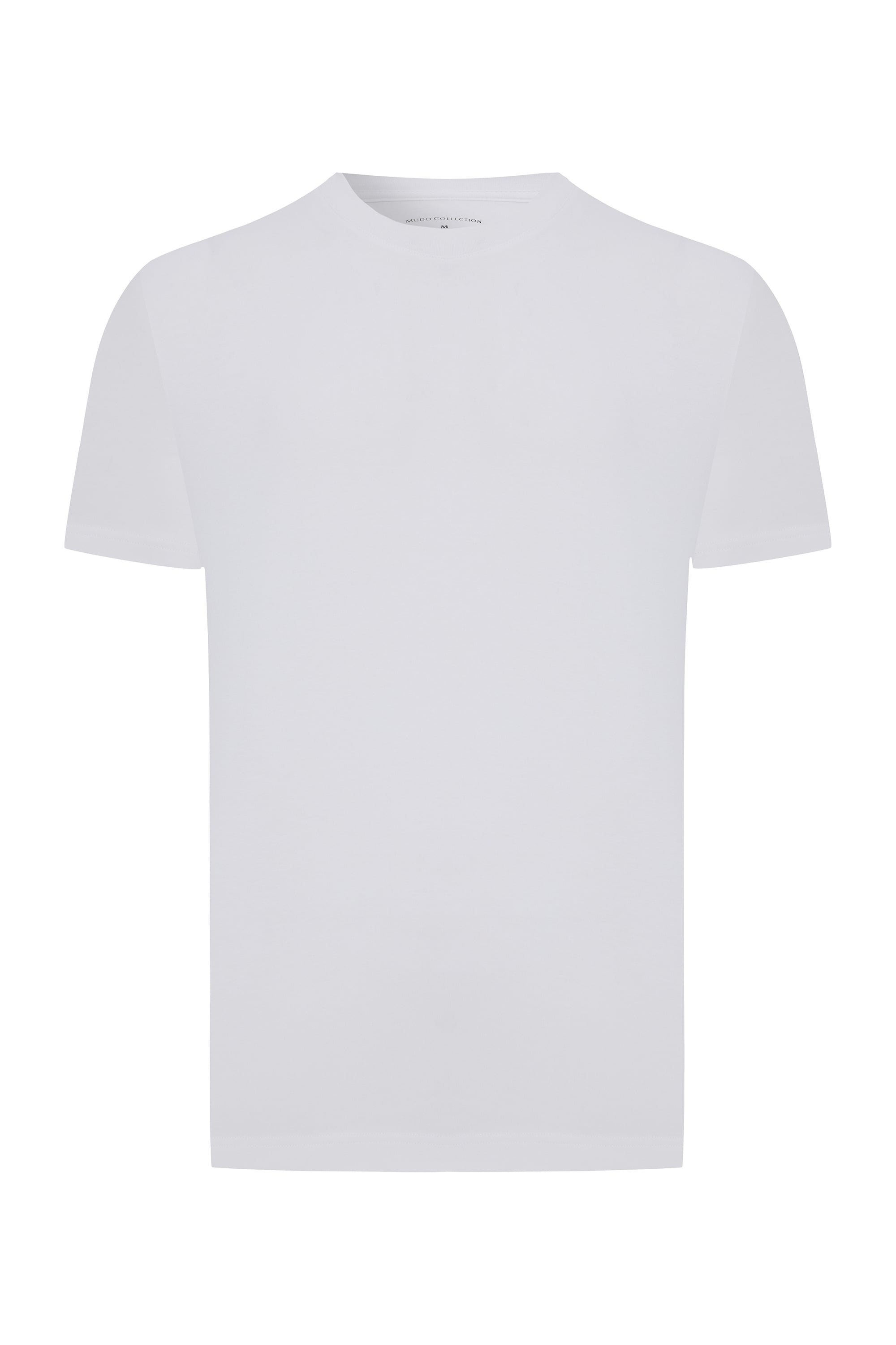 BİSİKLET YAKA PAMUKLU T-SHIRT